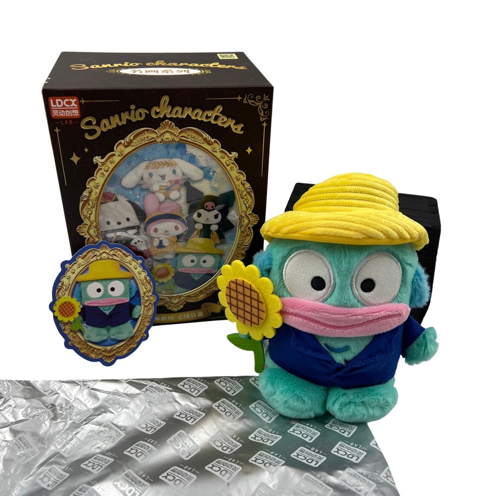 LDCX Lab Sanrio Hangyodon Famous Painting Sunflower Plush Figure Confirmed